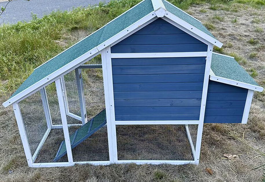 Wooden Chicken Coop SDC003S-Gray