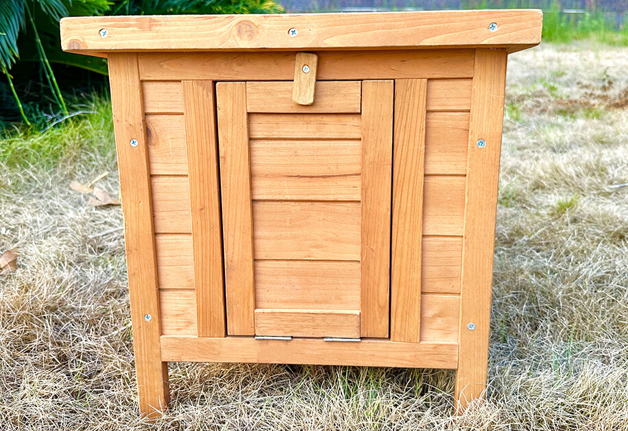 Wooden Rabbit Hutch SDR013-02