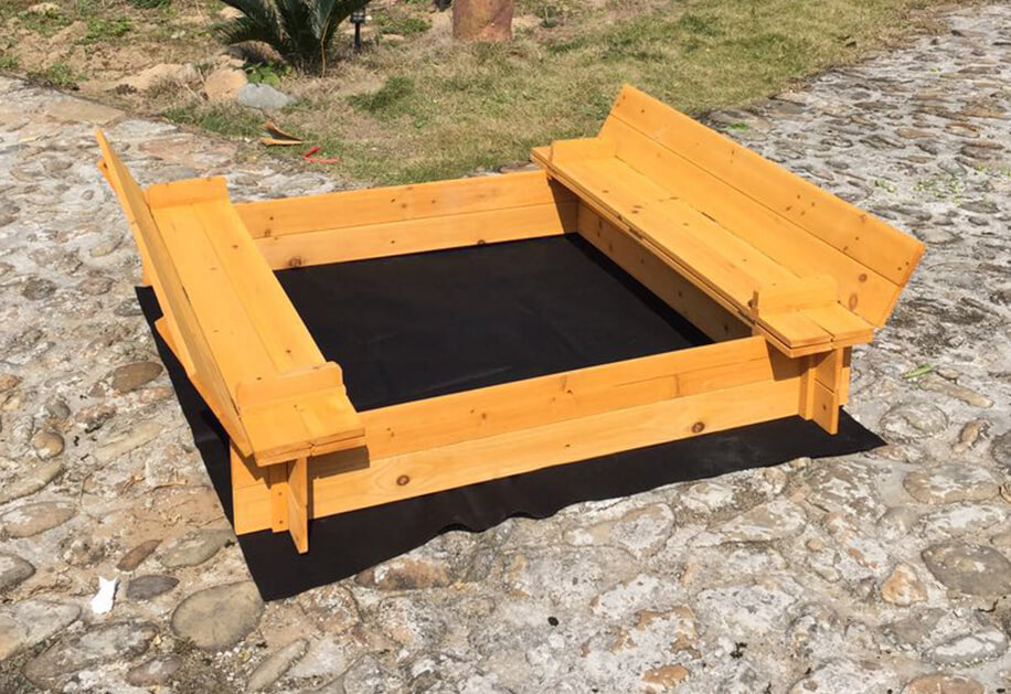 Wooden Kids' Sandbox SDSB001