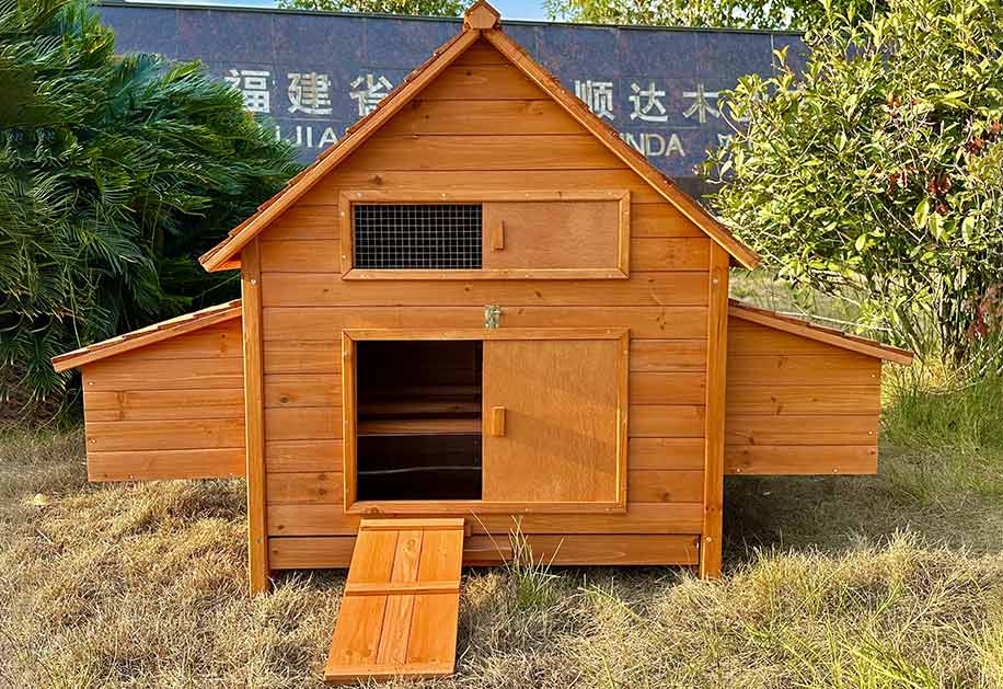 Wooden Chicken Coop SDC002XL-D