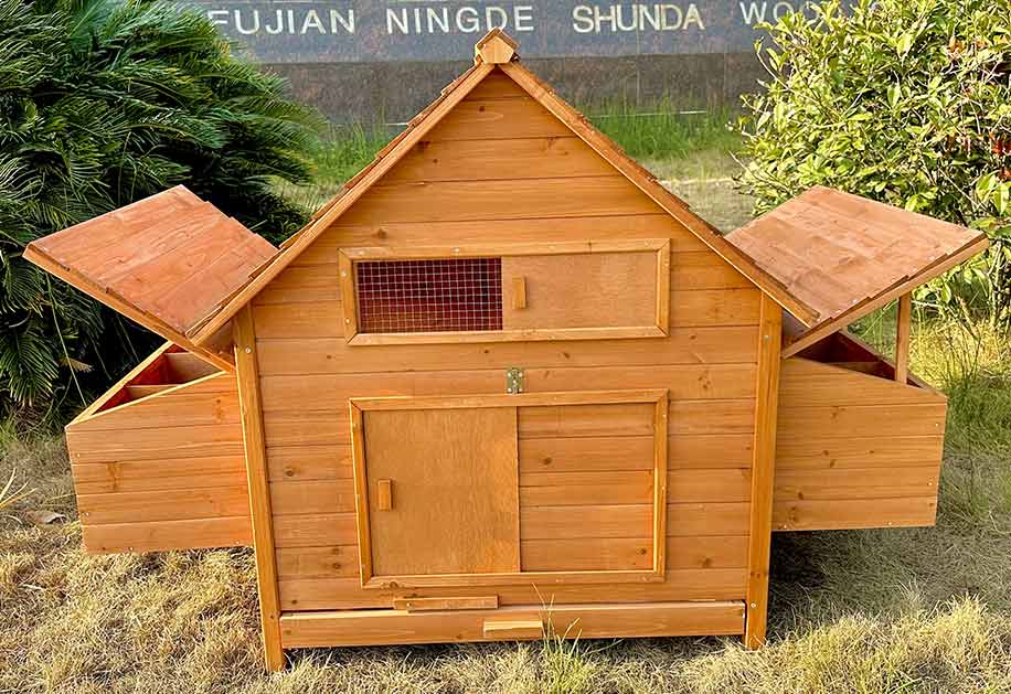 Wooden Chicken Coop SDC002XL-D